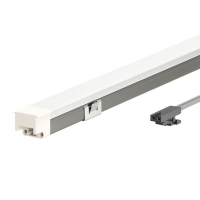 Профиль Светодиодный врезной NUOMI, рассеиватель с флянцем, 12х10х10 мм, 4000K,900мм